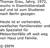 Thomas Grau, Jahrg. 1972, wuchs